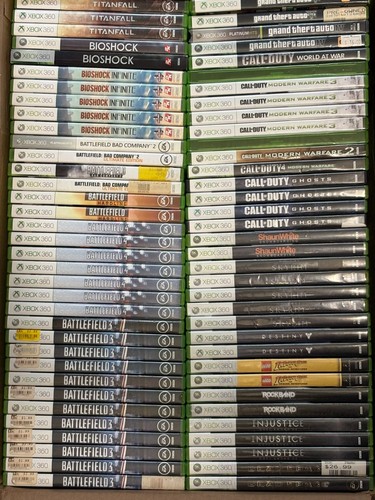 Xbox 360 games - games, pick/choose-all