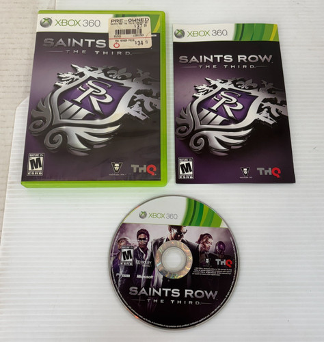 Saints row the third xbox - row:,