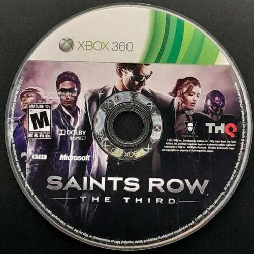 Saints row the third - third, xbox